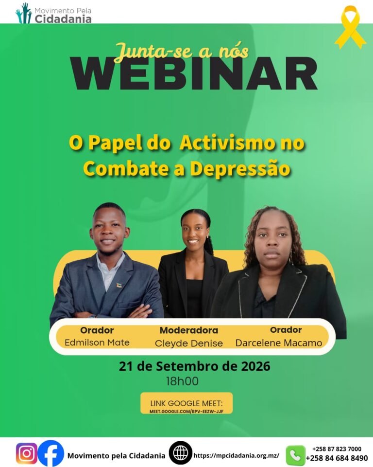 Webinar | Setembro Amarelo: O Papel do Activismo no Combate à Depressão